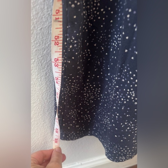 Pact Organic Cotton Racerback Tank Maxi Dress Blue Confetti Abstract Print Lrg - Picture 4 of 7